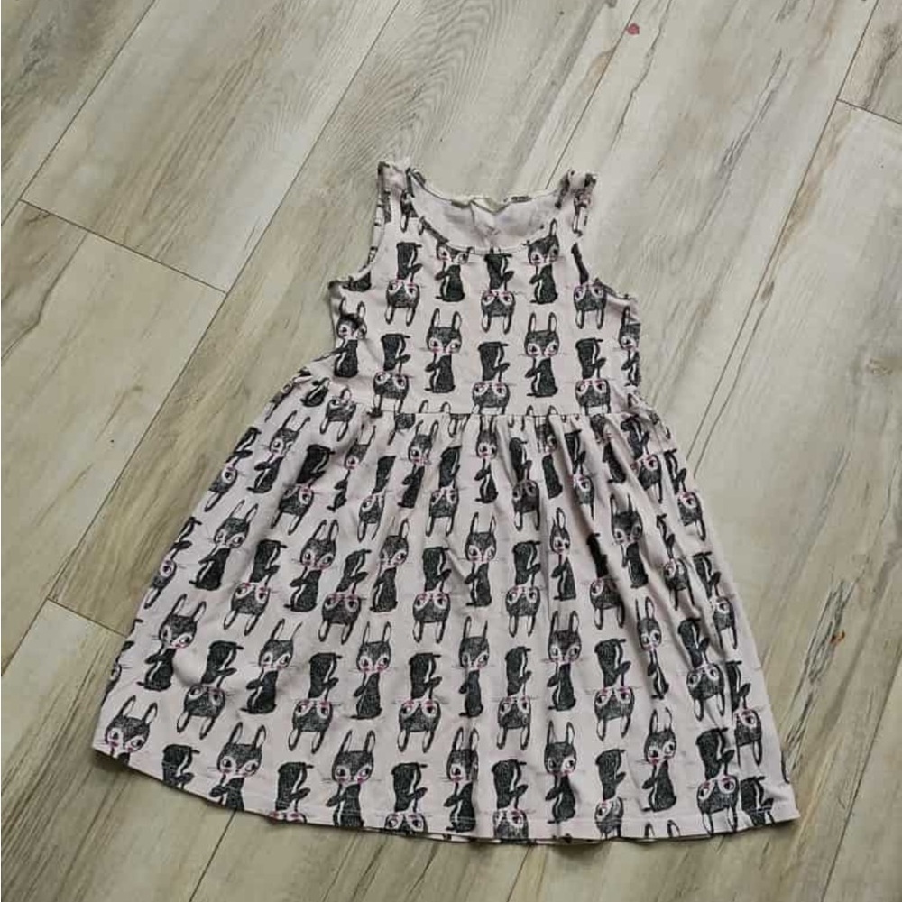 Adorable H&M Bunny Print Kids Dress